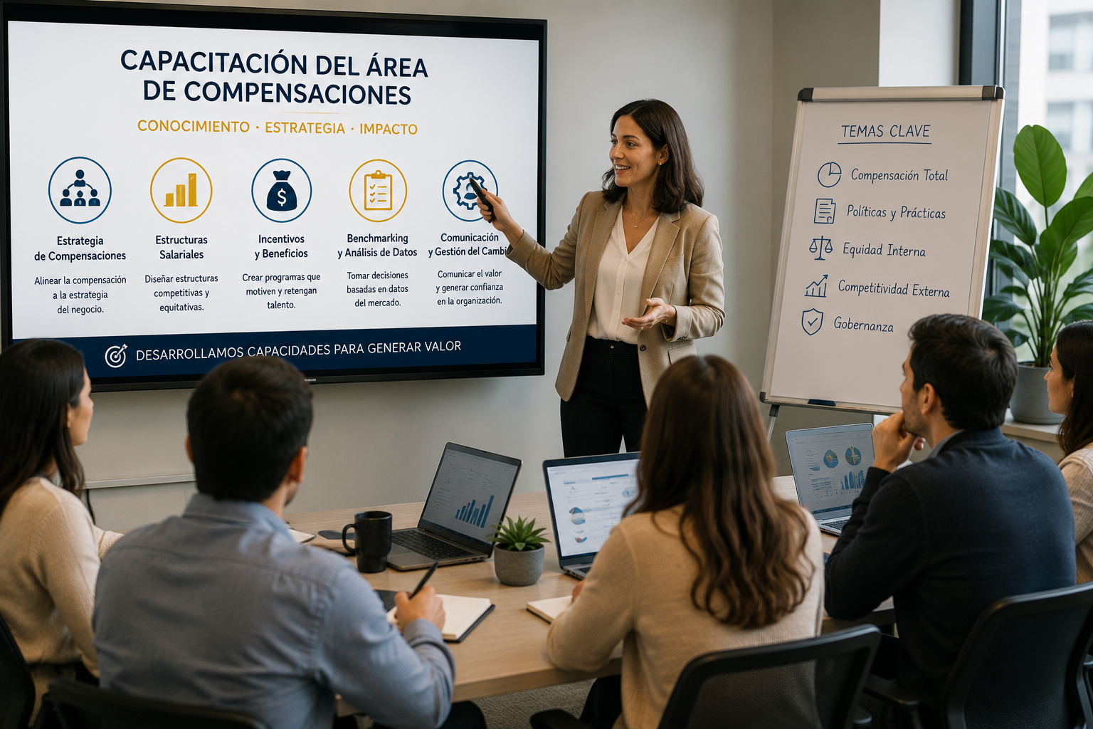 Capacitación del Area de Compensaciones